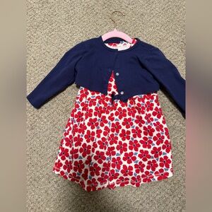 Toddler dress w/sweater